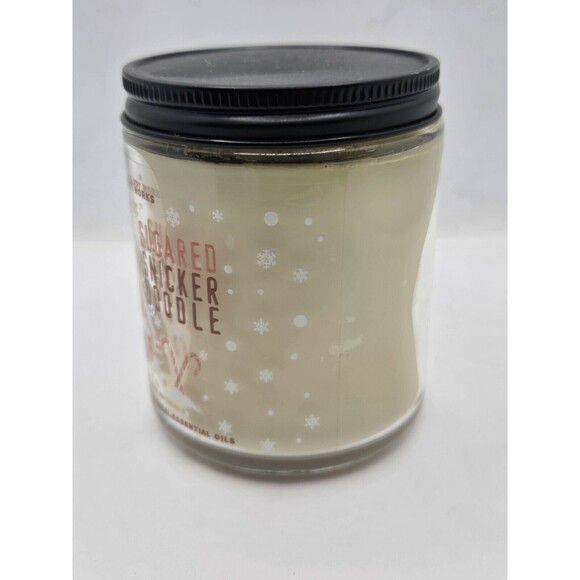 NEW Bath & Body Works Sugared Snickerdoodle 7 oz Single Wick Candle - Picture 7 of 8